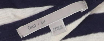 Gap Women's Multicoloured Striped T-Shirt S