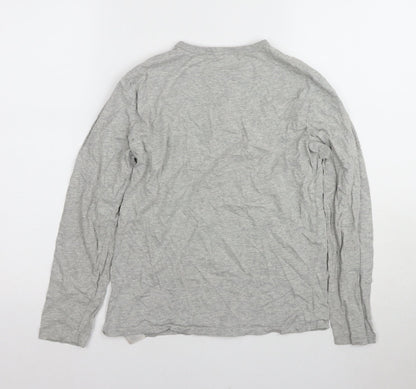 GAP Kids Boys Grey Dinosaur Long Sleeve T-Shirt XL