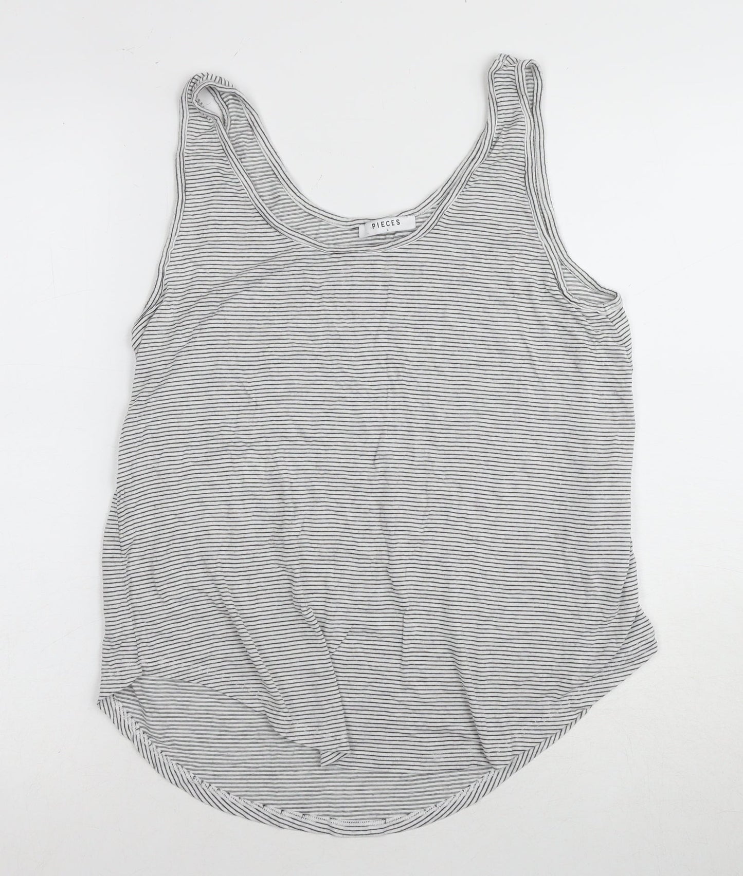 Womens UK Size L Pieces Multicoloured Basic Tank