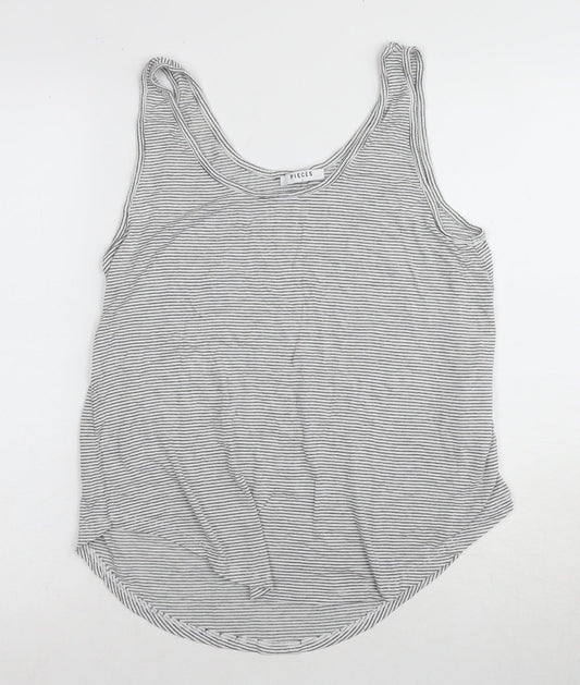 Womens UK Size L Pieces Multicoloured Basic Tank