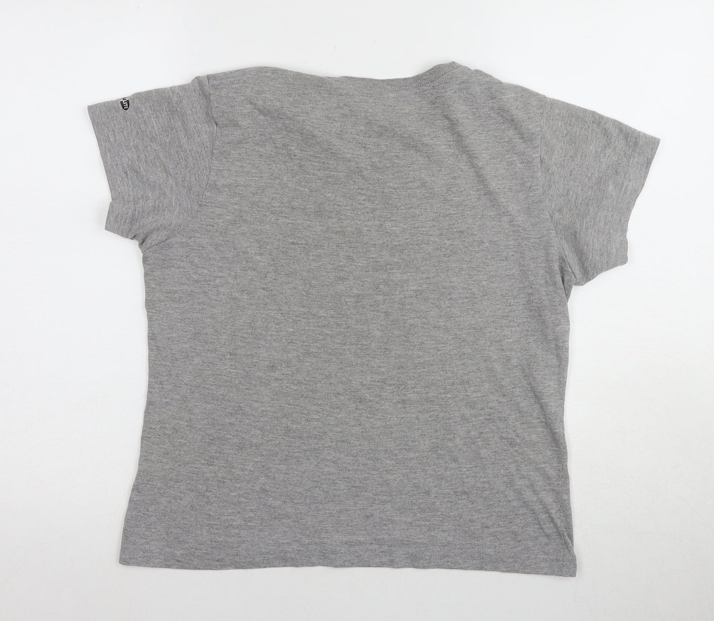 Womens UK Size M adidas Grey Basic T-Shirt
