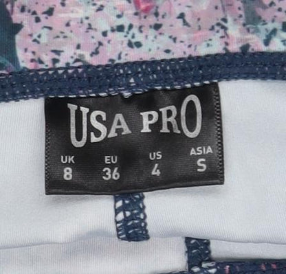 USA Pro Women's Multicoloured Leggings Size 8