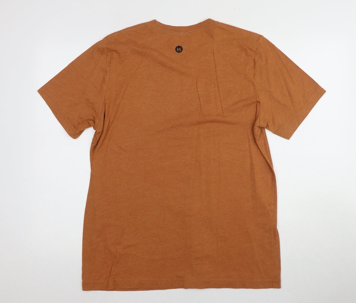 KONCEPT Men’s Orange Large Crew Neck Athletic T-Shirt