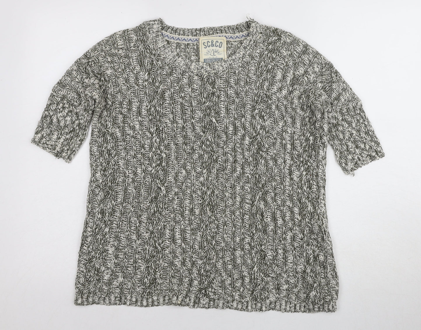 Womens UK Size 10 Soulcal Grey Jumper Jumper