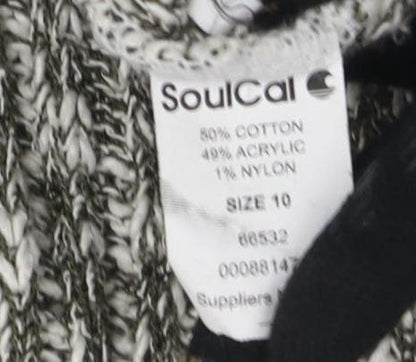 Womens UK Size 10 Soulcal Grey Jumper Jumper
