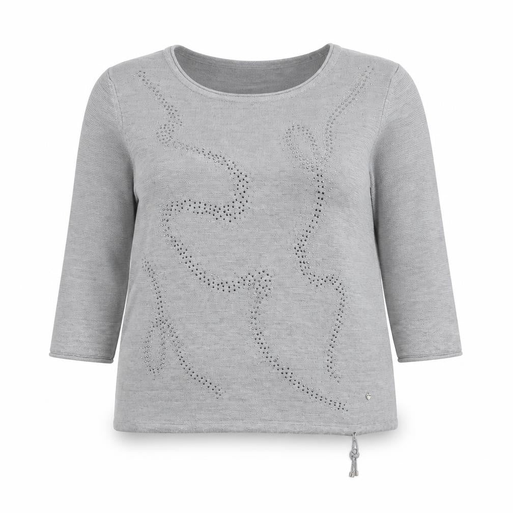 Womens UK Size 14 Rabe Grey Pullover Jumper