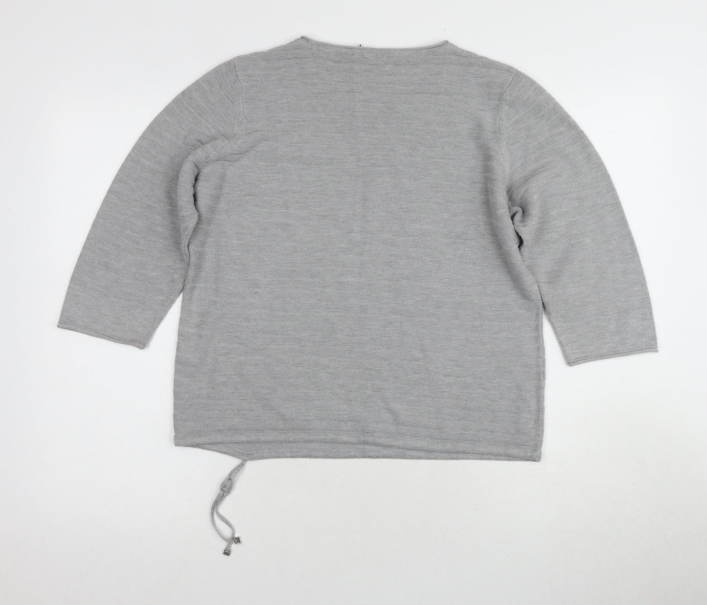 Womens UK Size 14 Rabe Grey Pullover Jumper