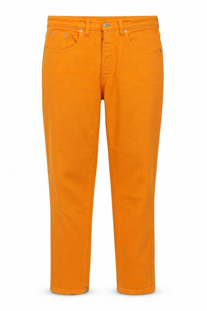Mollie Whopsie Women's Orange Straight Jeans Size 14