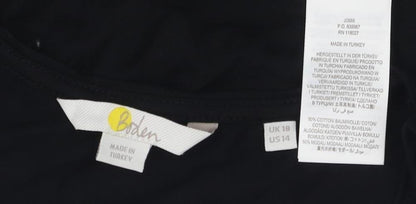 Womens UK Size 18 Yessica Black Basic Tank