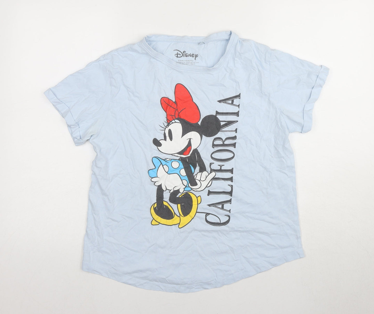 Disney Women's Blue Minnie Mouse Chemise Nightshirt - Size 10