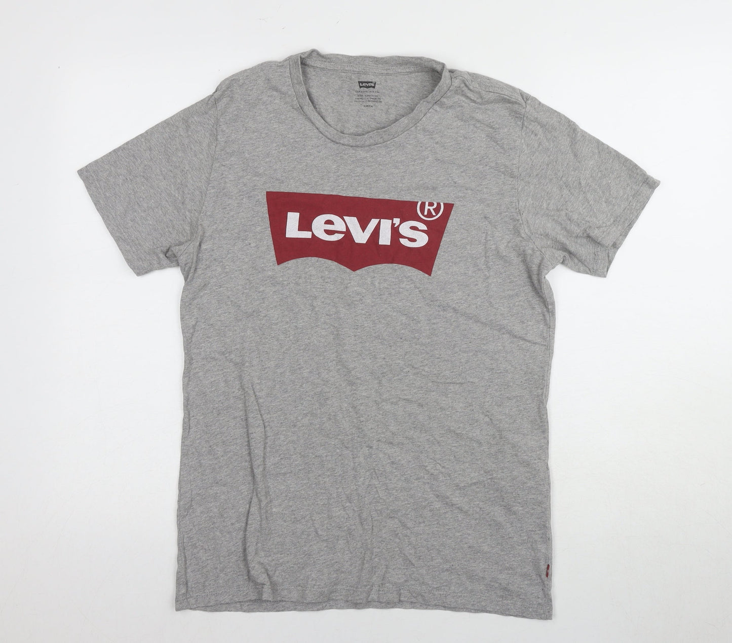 Levi's Men's Grey S Logo Graphic T-Shirt