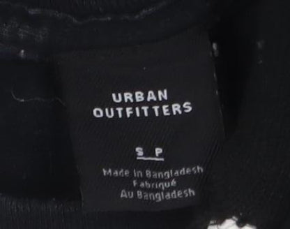 Urban Outfitters Men's Black Long Sleeve Music Tee