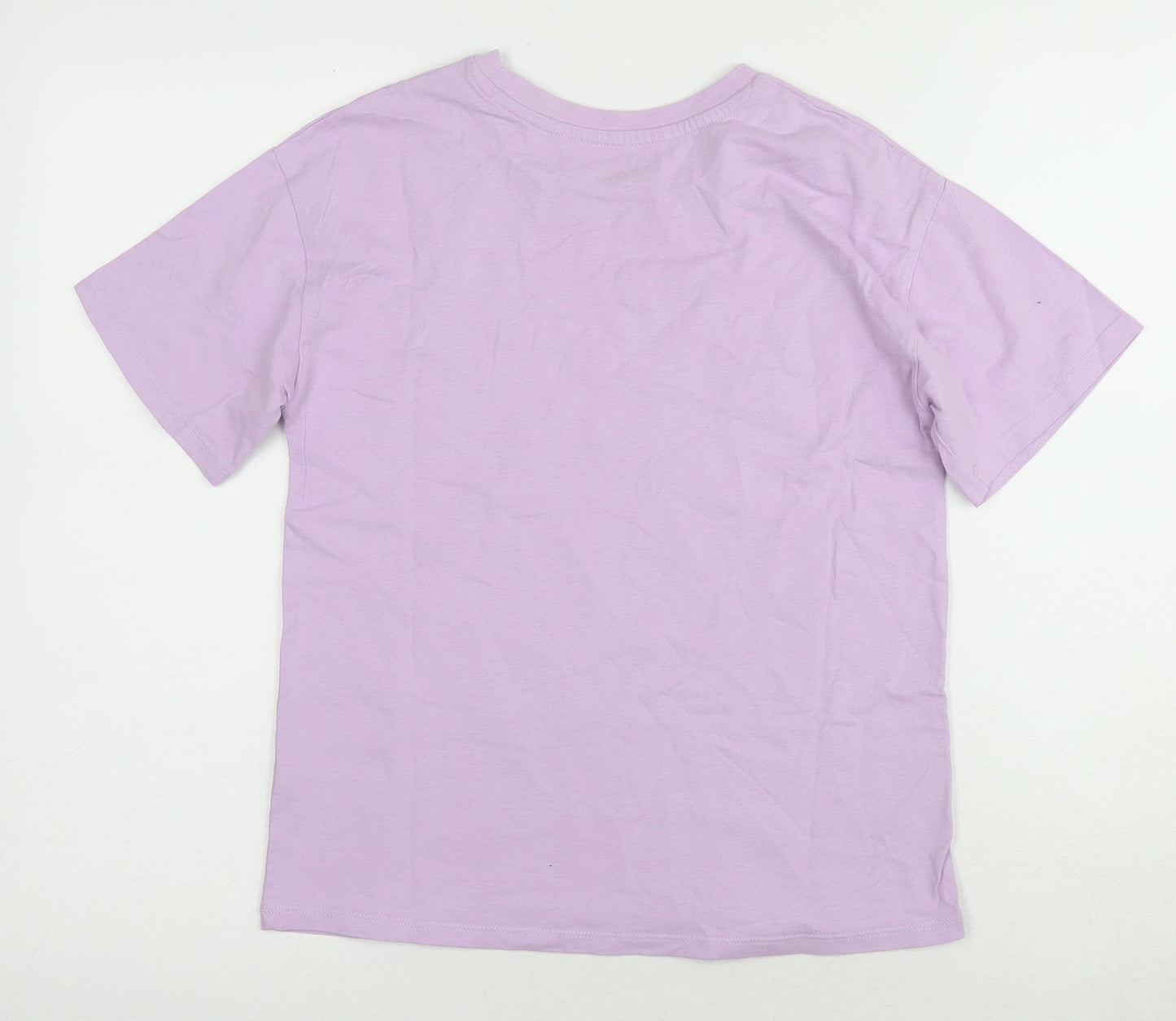 Next Girls Purple Minnie Mouse Disney T-Shirt 7-8 Years