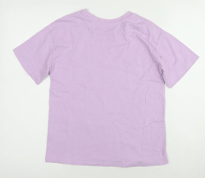 Next Girls Purple Minnie Mouse Disney T-Shirt 7-8 Years