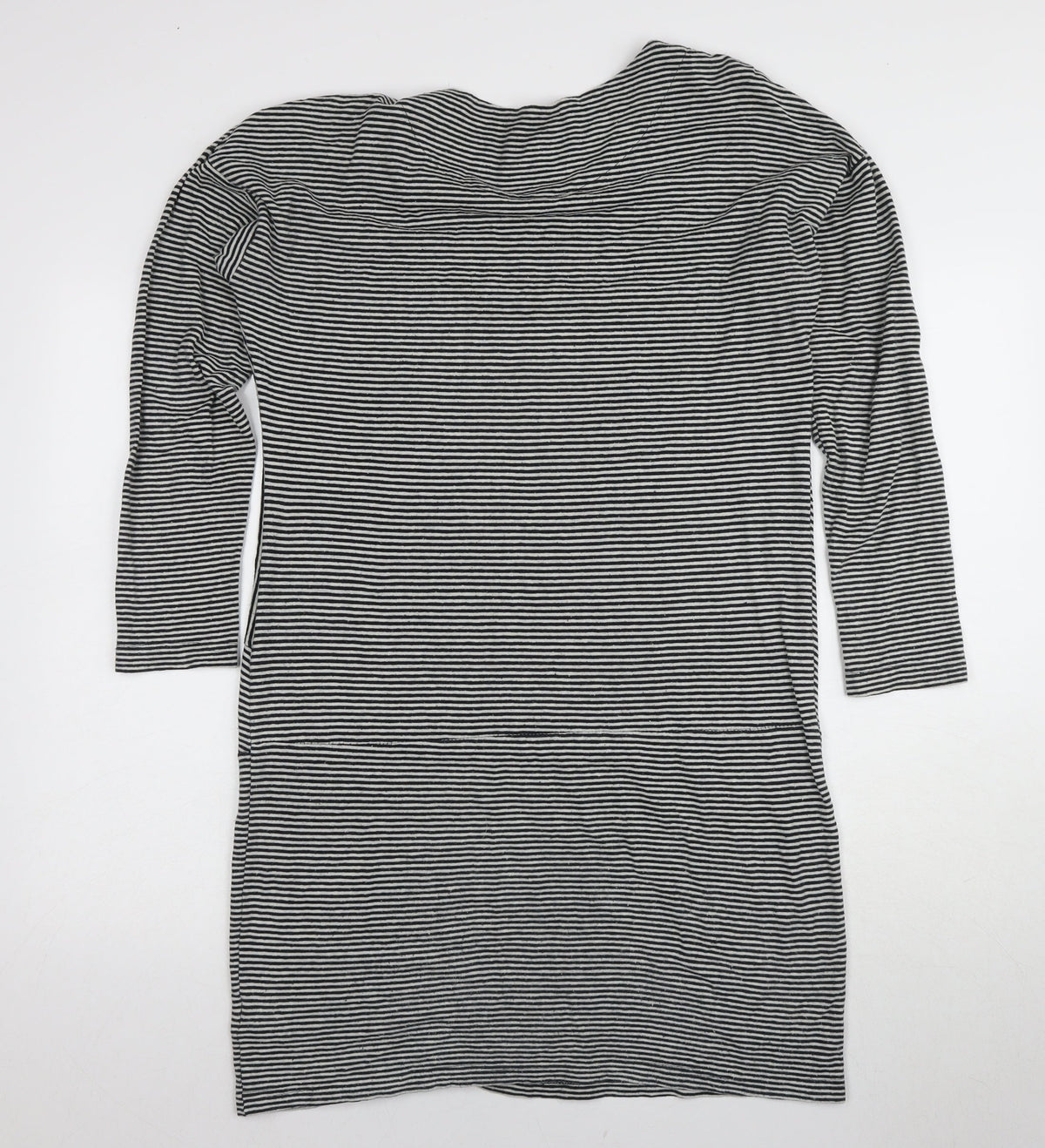 Komodo Women's Black Striped Shift Dress