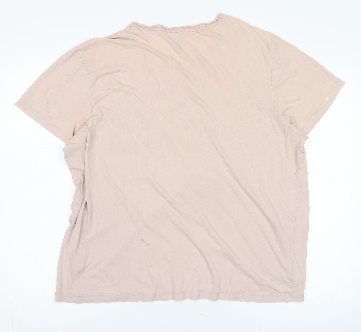 Unisex Adults UK Size XL Gap Beige Basic T-Shirt