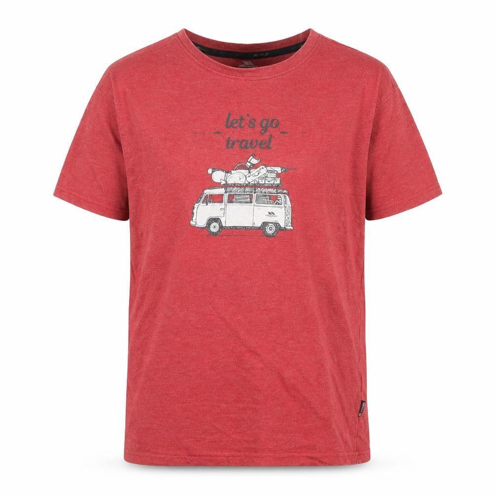 Mens UK Size M Trespass Red  T-Shirt