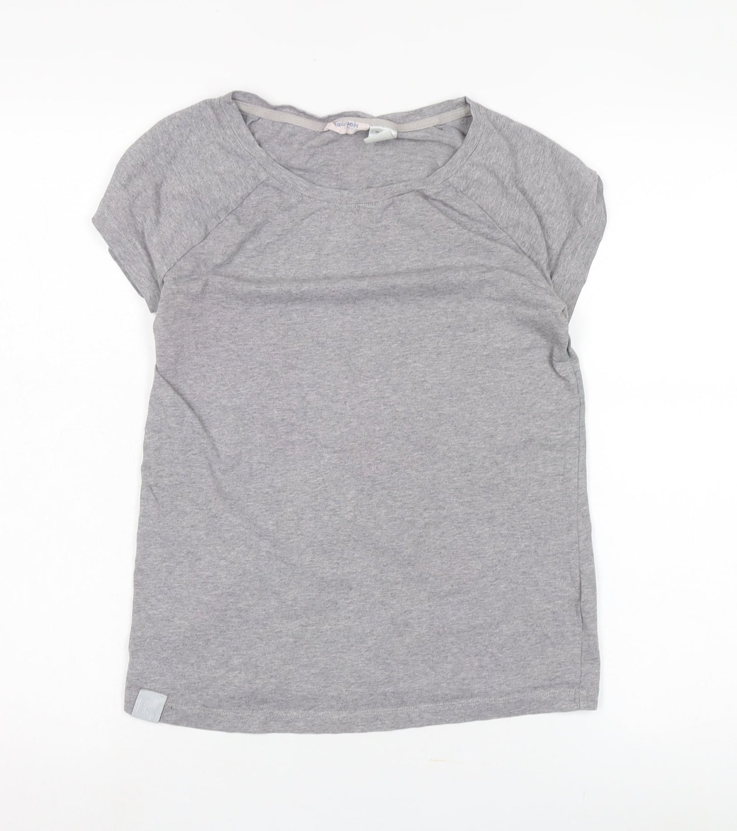 Womens UK Size S Reebok Grey Basic T-Shirt