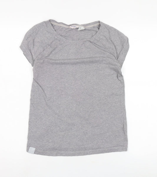 Womens UK Size S Reebok Grey Basic T-Shirt