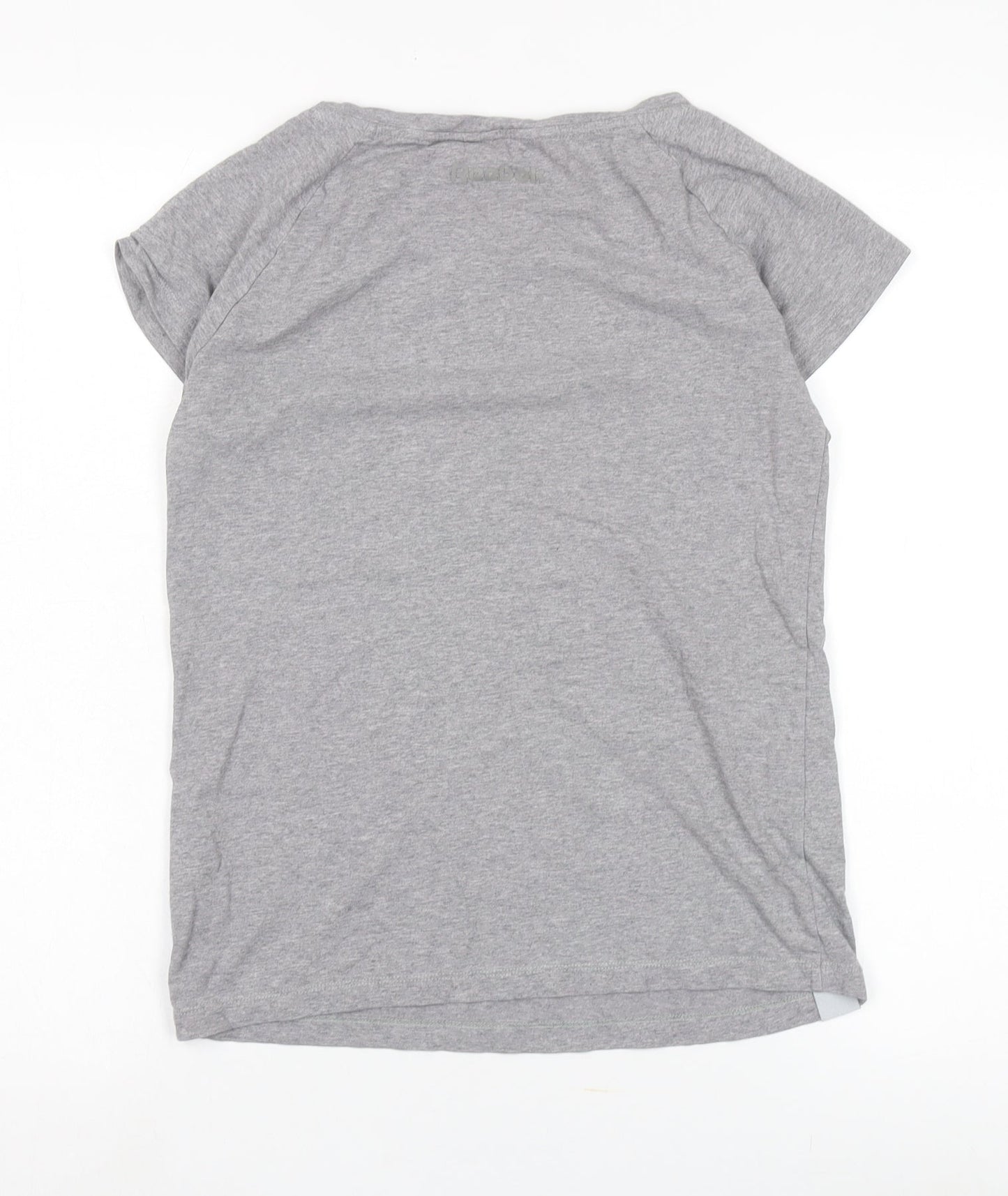 Womens UK Size S Reebok Grey Basic T-Shirt