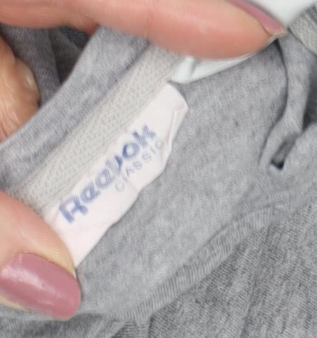 Womens UK Size S Reebok Grey Basic T-Shirt