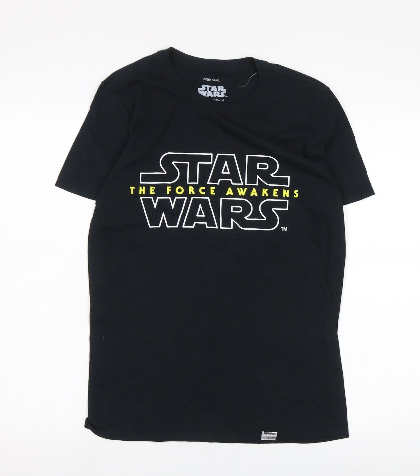 Star Wars Men’s Black T-Shirt Small Movie Graphic