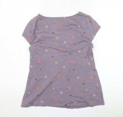 Womens UK Size 12 White Stuff Purple  T-Shirt