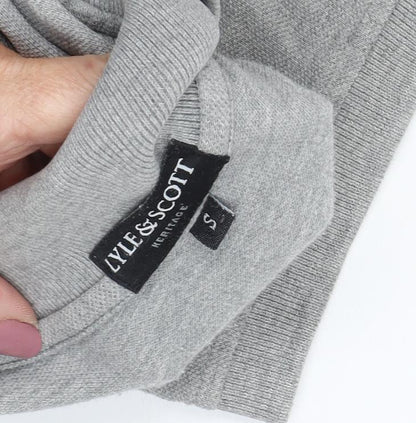 Lyle & Scott Men's Grey Polo Shirt, Size S, Short Sleeve