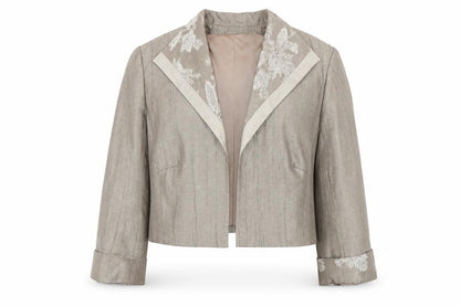Womens UK Size 12 Roman Originals Beige Blazer