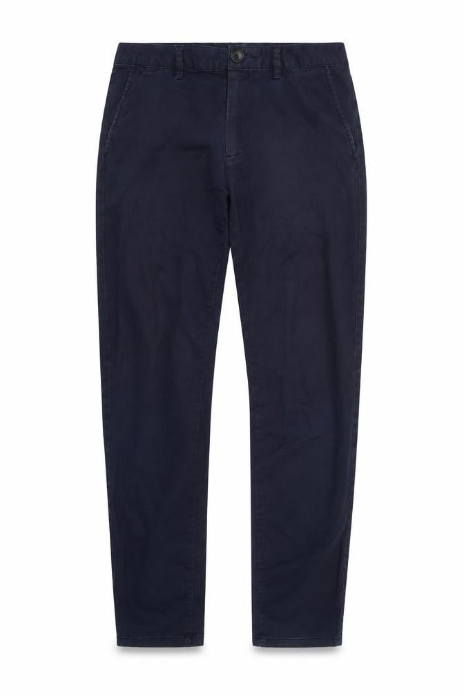 Mens UK Size 30 Selected Slim Fit Chino Blue Trousers
