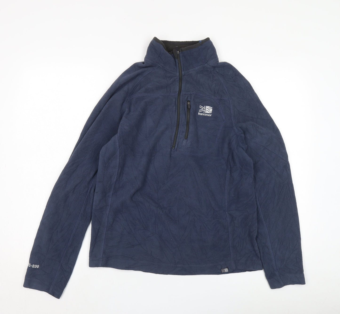 Karrimor Blue Unisex Regular Fit Fleece Pullover Sweatshirt S