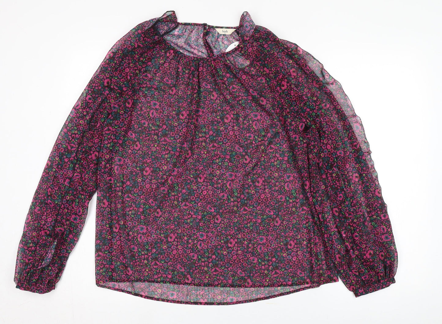 Womens UK Size 10 Hush Multicoloured  Blouse