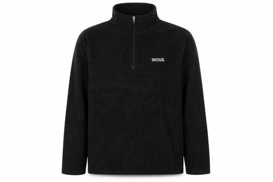 Mens UK Size UK 12 Regatta Black 1/2 Zip Sweatshirt