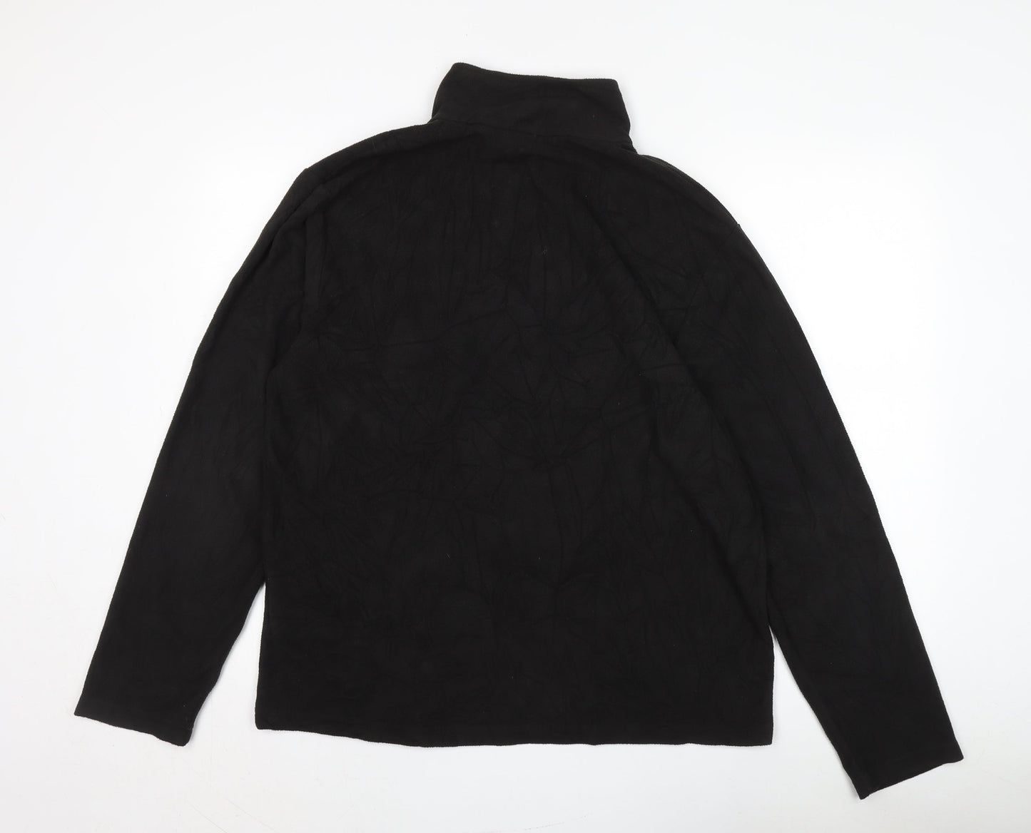 Mens UK Size UK 12 Regatta Black 1/2 Zip Sweatshirt