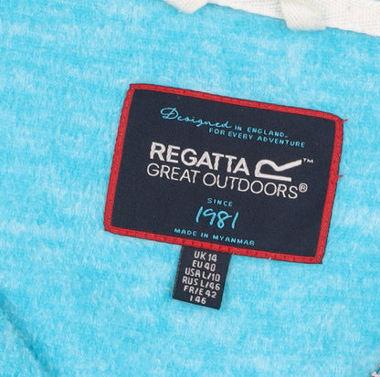 Womens UK Size 14 Regatta Blue Basic Jacket