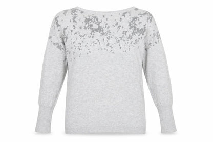 Womens UK Size 10 Mint Velvet Grey Jumper Jumper