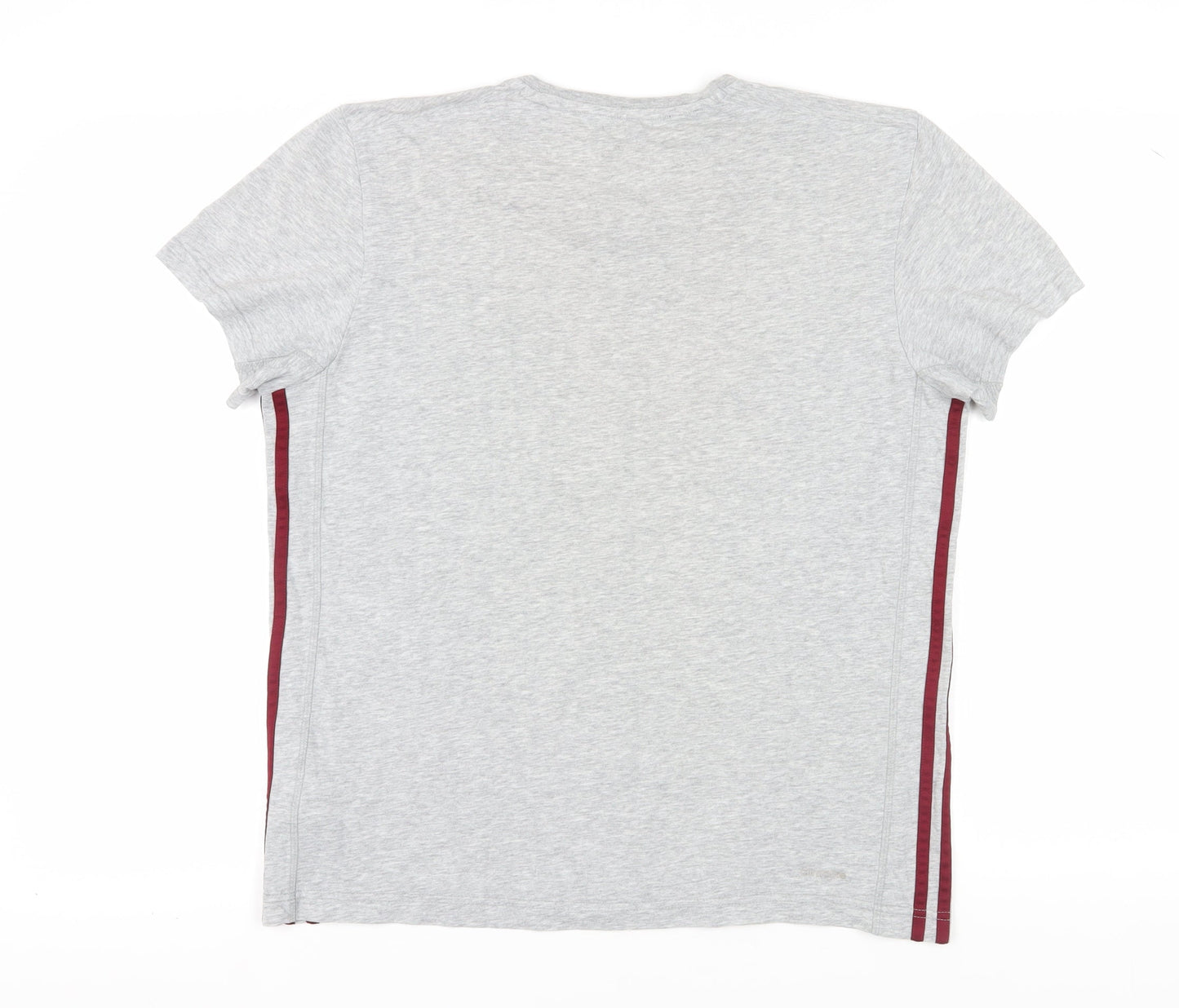 Unisex Adults UK Size M adidas Grey Basic T-Shirt
