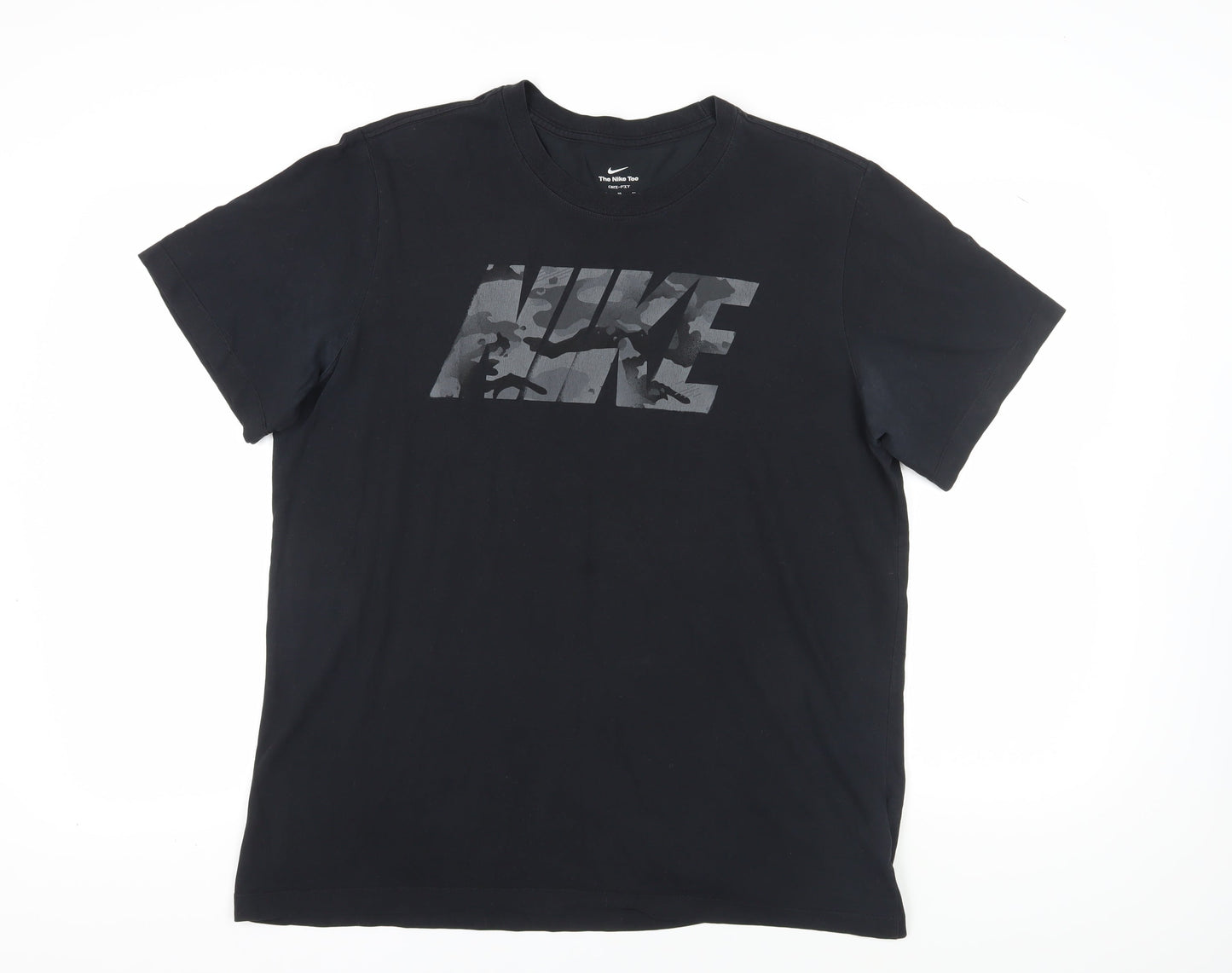 Nike Men's Black Graphic Print XL T-Shirt