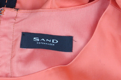 Sand Copenhagen Women's Orange Fit & Flare Dress