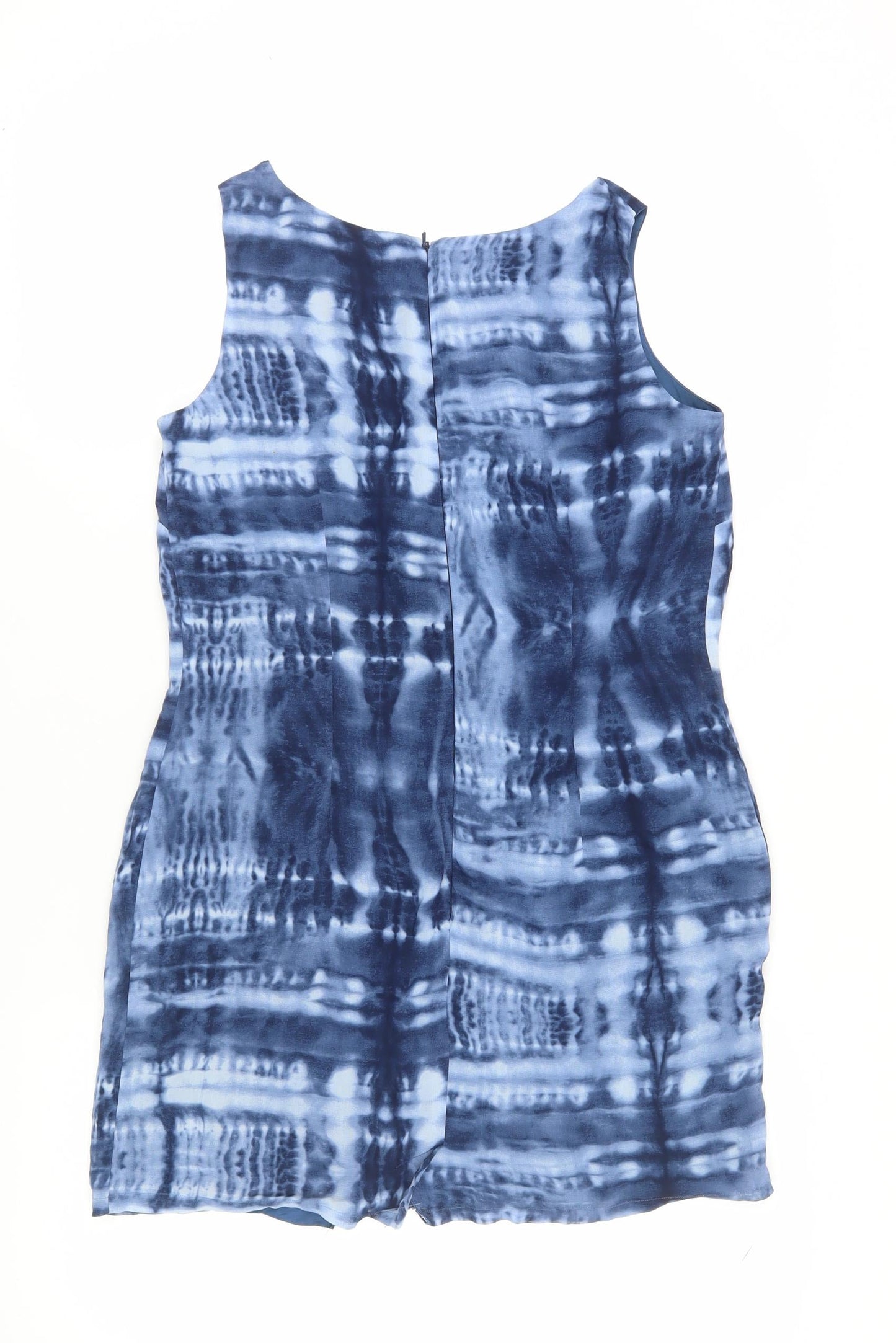 Annabelle London Blue Tie Dye Sleeveless Women's Shift Dress