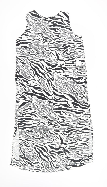 Marks and Spencer Women's Zebra Print Dress, Size 8