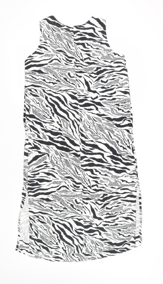 Marks and Spencer Women's Zebra Print Dress, Size 8
