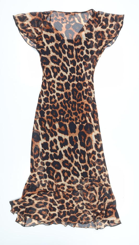 Marks and Spencer Women's Brown Midi Dress