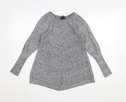 Womens UK Size 10/12 Izabel London Grey Pullover Jumper