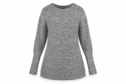 Womens UK Size 10/12 Izabel London Grey Pullover Jumper