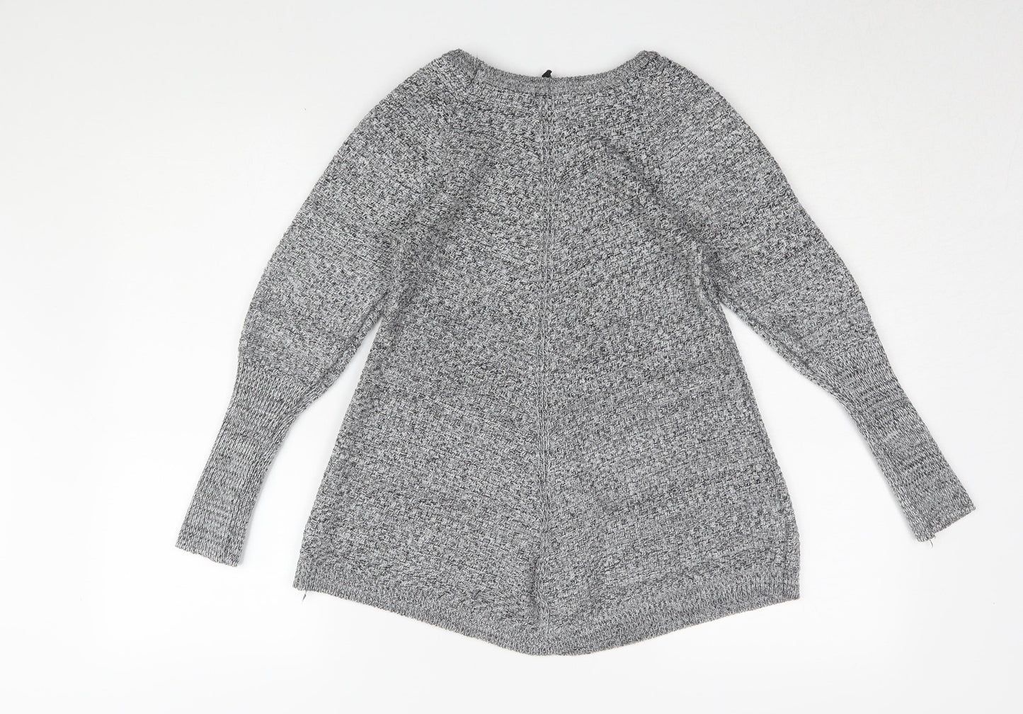 Womens UK Size 10/12 Izabel London Grey Pullover Jumper