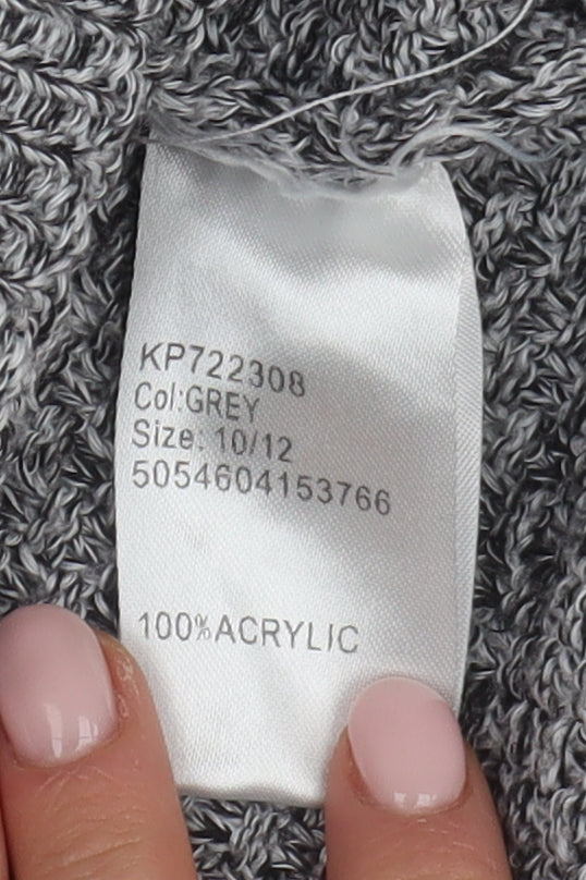 Womens UK Size 10/12 Izabel London Grey Pullover Jumper