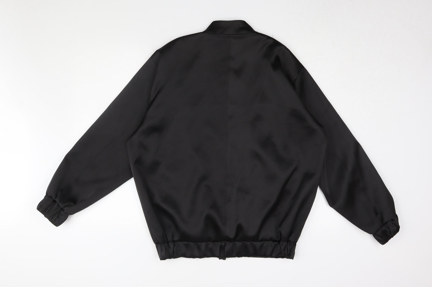 Womens UK Size 6 River Island Black Bomber Jacket