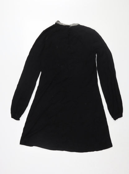 Warehouse Women's Black Shift Dress Size 12 Party