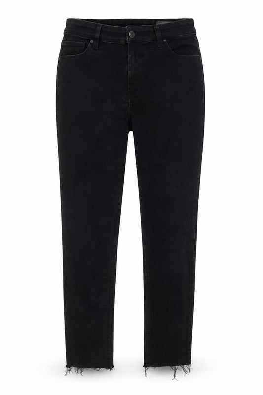 Front view of Asos Women's Black Skinny Jeans -, size 34